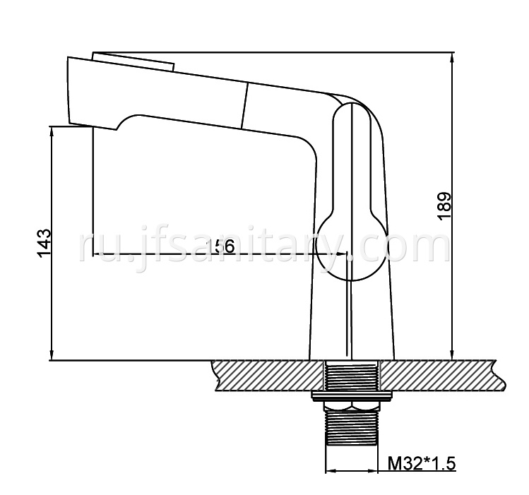 JF-9113-C Dimension drawing